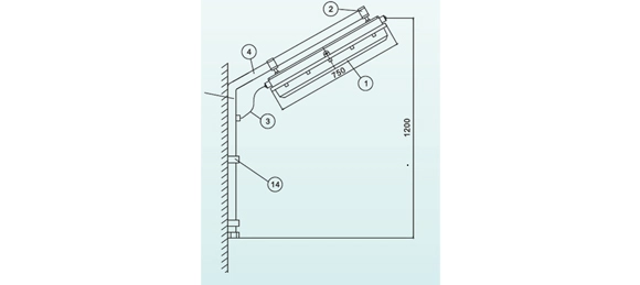 Mounting of Explosion Proof Fluorescent Light SLe Series